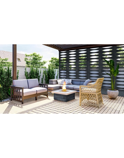 Zdjęcie: Daszek elementów ogrodzenia Kombo DKO szary JONIEC