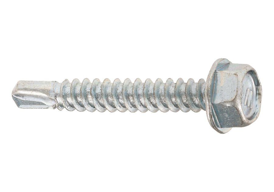 Zdjęcie: Wkręt samowiecący do mocowania blachy do stali 48x16 mm - 500 szt. WKRĘT-MET