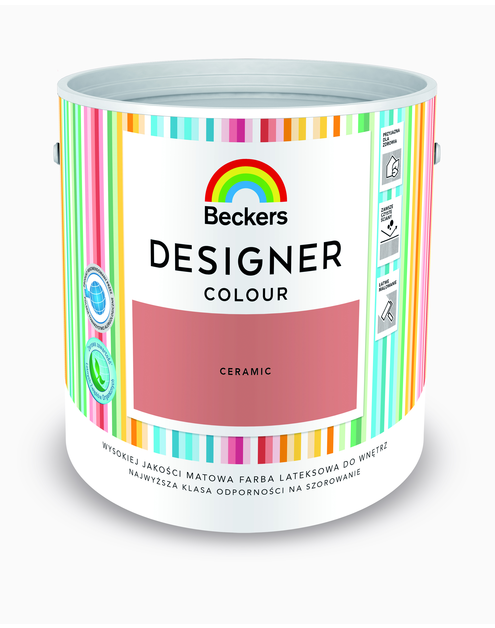 Zdjęcie: Farba lateksowa Designer Colour Ceramic 2,5 L BECKERS