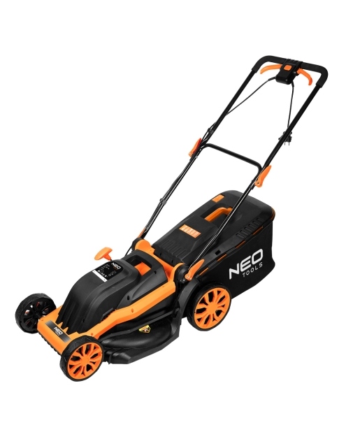 Zdjęcie: Kosiarka elektryczna 1800W, szerokość cięcia 440 mm, kosz 45 L NEO TOOLS