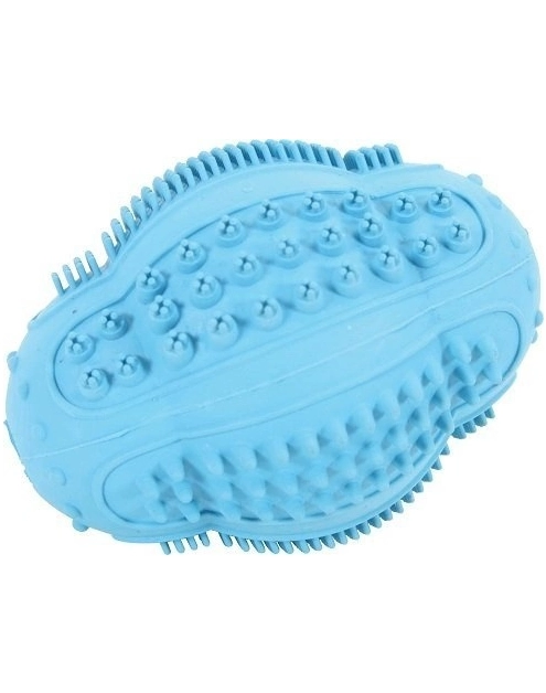 Zdjęcie: Zabawka dla psa piłka kauczukowa do rugby Dental 8 cm ZOLUX