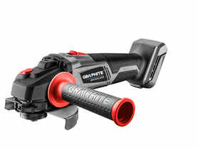 Szlifierka kątowa akumulatorowa Energy+ 18V, Li-Ion, tarcza 125mm, bez akumulatora GRAPHITE