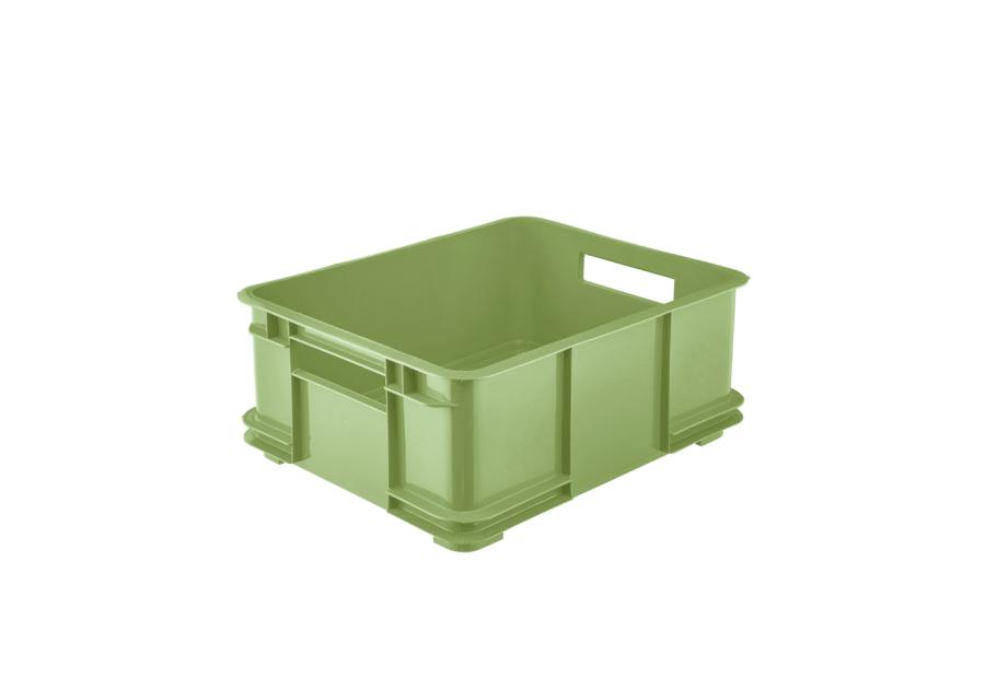 Zdjęcie: Pojemnik transportowy Bruno L 43x35x17,5 cm 20,5 L eco grass zielony KEEEPER