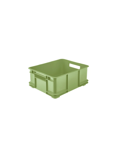 Zdjęcie: Pojemnik transportowy Bruno L 43x35x17,5 cm 20,5 L eco grass zielony KEEEPER