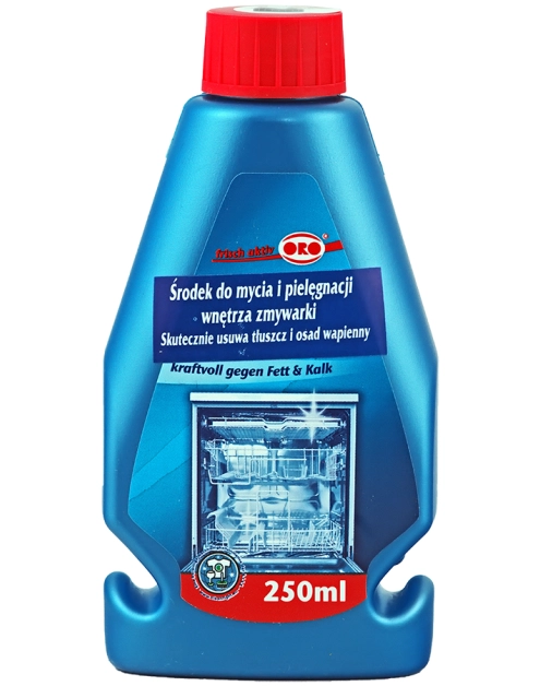 Zdjęcie: Płyn pielęgnujący wnętrze zmywarek 250 ml ORO