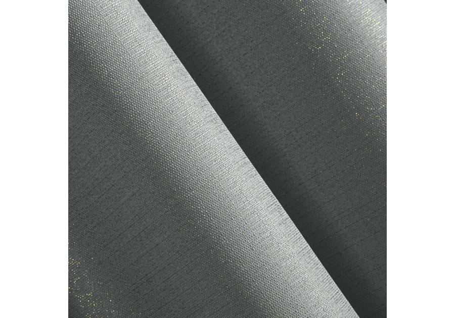 Zdjęcie: Zasłona Kira 140x250 cm srebrna na przelotkach EUROFIRANY