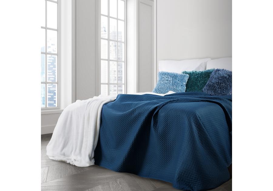 Zdjęcie: Narzuta Boni 170x210 cm granatowa EUROFIRANY