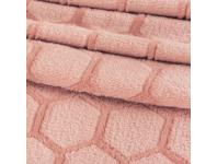 Zdjęcie: Koc pudrowy róż 150 x 200 cm Flano EUROFIRANY