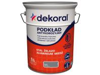 Zdjęcie: Podkład antykorozyjny szary Ral7045 - 5 L DEKORAL