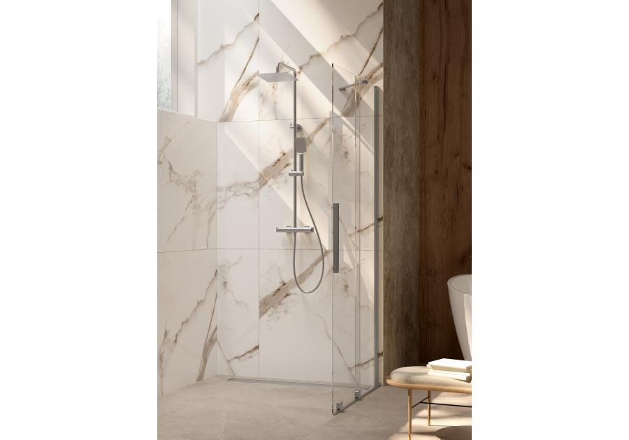Zdjęcie: Ścianka prysznicowa walk-in 100 cm, przesuwna DEANTE