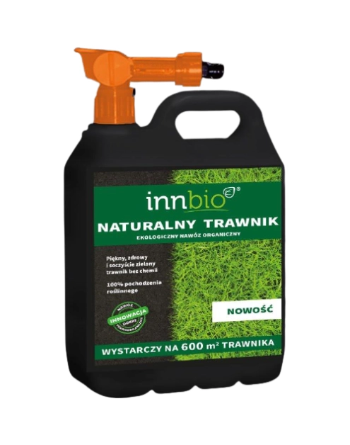Zdjęcie: Nawóz ekologiczny Naturalny trawnik 2 L INNBIO