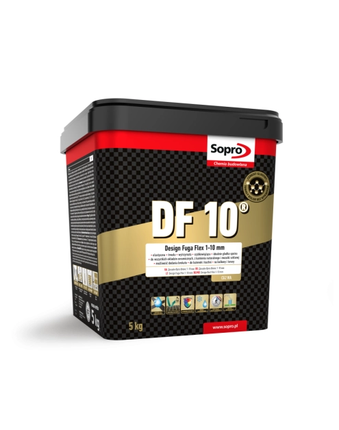 Zdjęcie: Fuga Flex Design DF10 naturalny szary 5 kg SOPRO