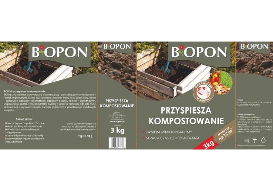Zdjęcie: Komposter 3 kg BOPON