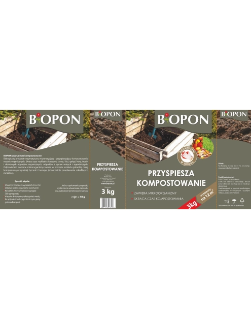 Zdjęcie: Komposter 3 kg BOPON