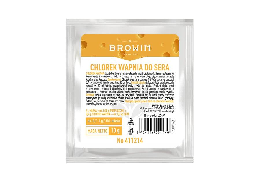 Zdjęcie: Chlorek wapnia 10 g BROWIN