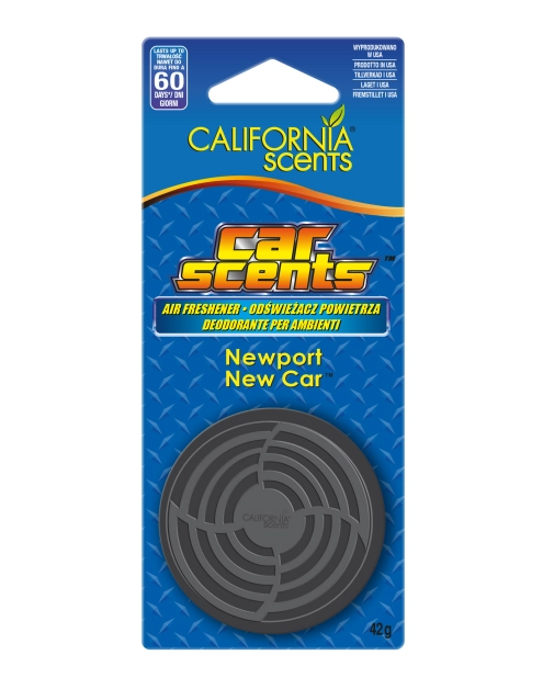 Zdjęcie: Puszka zapachowa Newport NewCar 42 g blister CALIFORNIA SCENTS