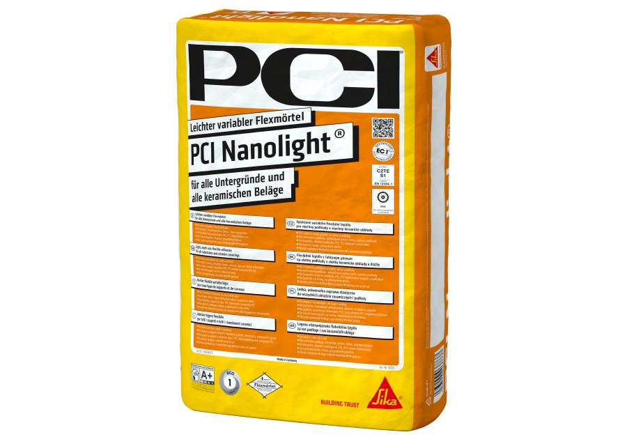 Zdjęcie: Klej do płytek Nanolight 15 kg PCI