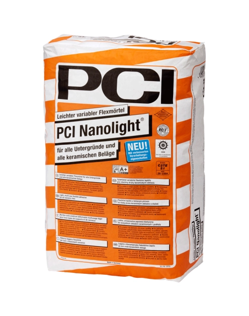 Zdjęcie: Klej do płytek Nanolight 15 kg PCI