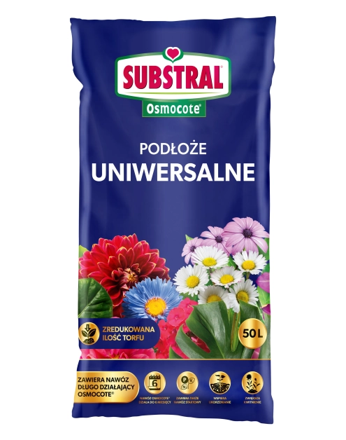 Zdjęcie: Gotowe podłoże Osmocote Uniwersalne 50 L SUBSTRAL