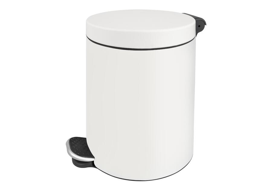 Zdjęcie: Kosz do łazienki 5 L biały AWD INTERIOR