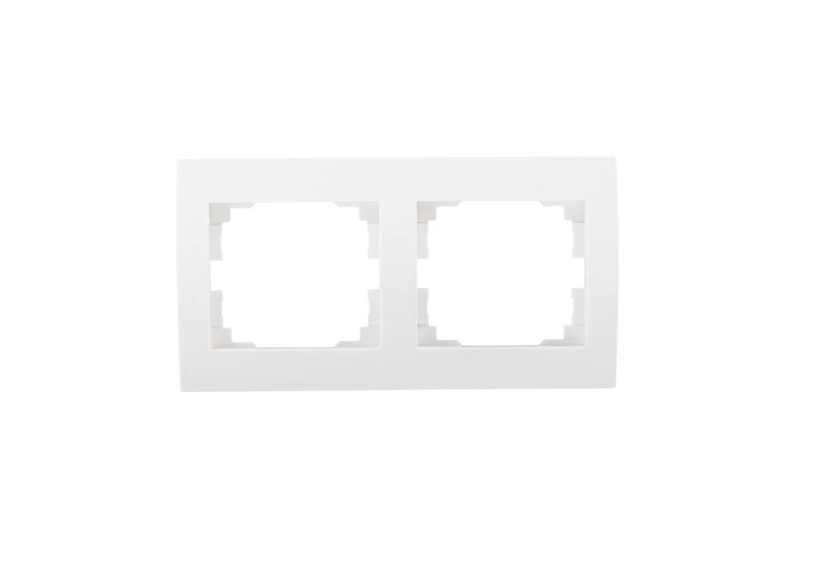 Zdjęcie: Ramka podwójna pozioma Logi 02-1470-002 białe KANLUX
