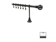 Zdjęcie: Karnisz pojedynczy Victoria fi 19 mm - 240 cm tytan tierra KARWEL