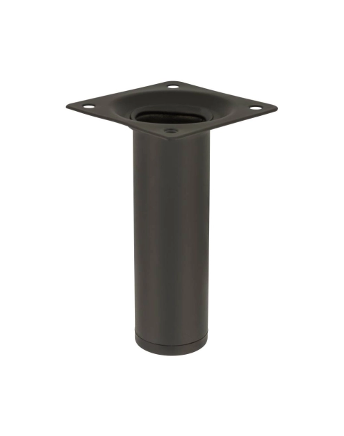 Zdjęcie: Noga meblowa okrągła 10 cm czarna METRO