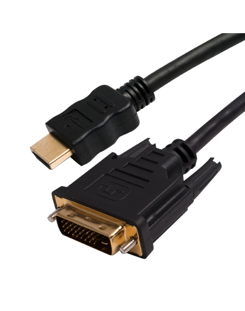 Zdjęcie: Kabel HDMI-DVI, 2 m BMHDMI-DVI DPM SOLID