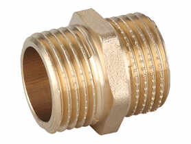 Złączka mosiężna nypel 3/8 INVENA