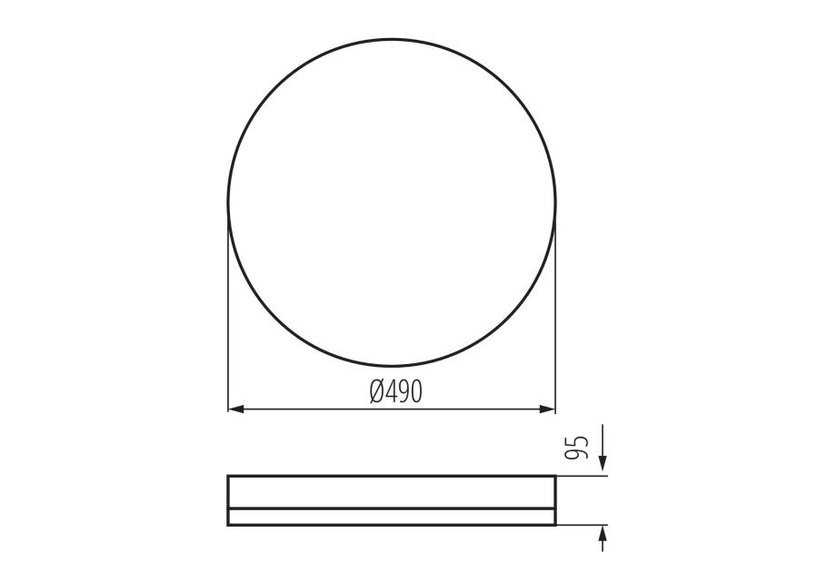 Zdjęcie: Oprawa LED Arvos LED 37 W CCT B KANLUX