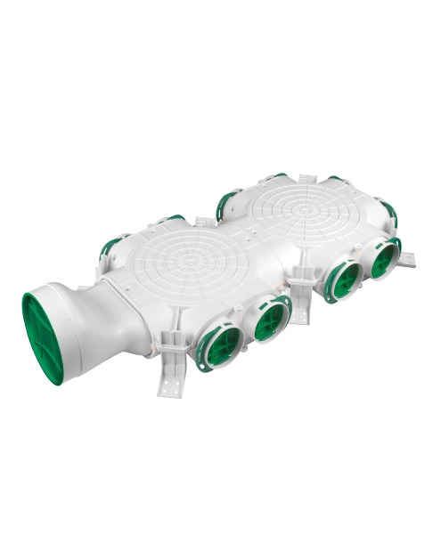 Zdjęcie: Skrzynka rozdzielcza boczna fi160-10x75 AWENTA PRO