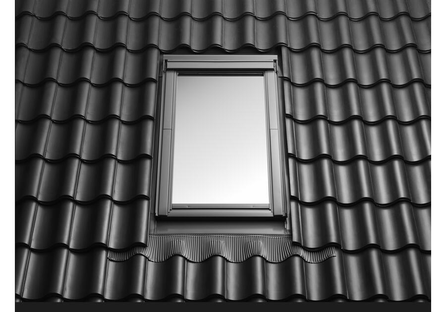 Zdjęcie: Kołnierz pojedynczy EDJ 0000 profilowany do obniżonego montażu, 94x118 cm VELUX