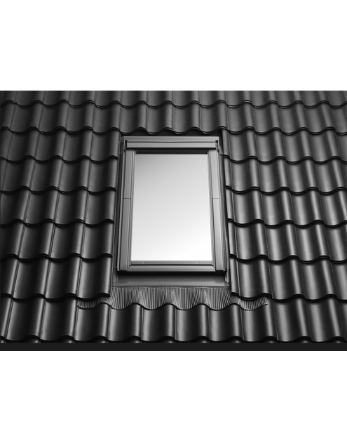 Zdjęcie: Kołnierz pojedynczy EDJ 0000 profilowany do obniżonego montażu, 94x118 cm VELUX