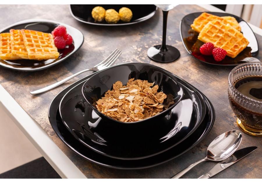 Zdjęcie: Talerz płytki Black Harmony 24,5 cm ALTOMDESIGN