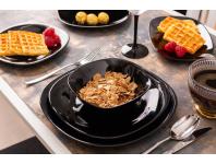 Zdjęcie: Talerz płytki Black Harmony 24,5 cm ALTOMDESIGN