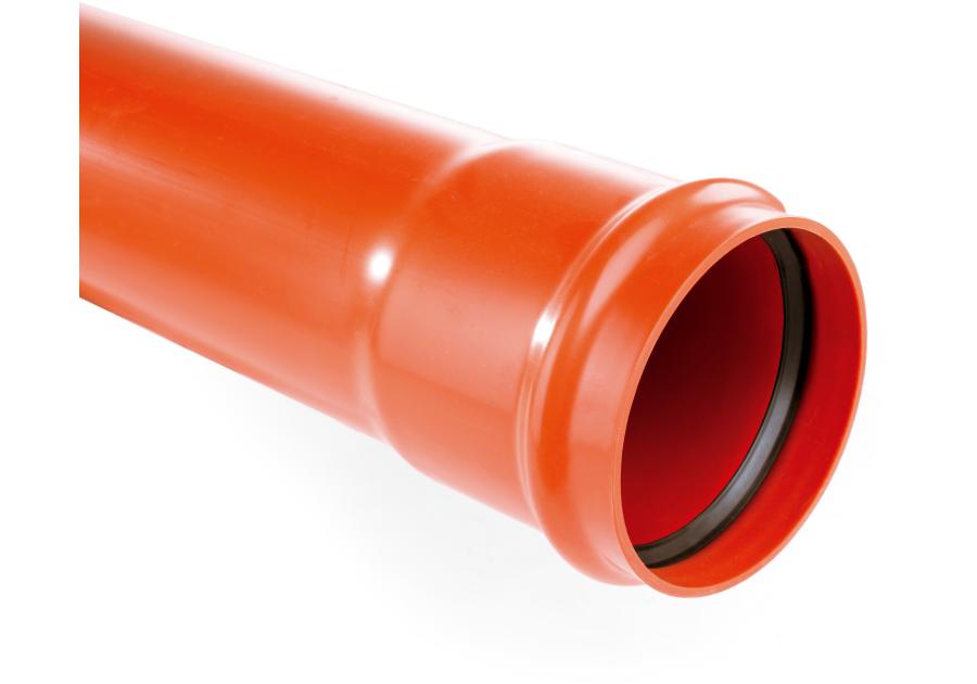 Zdjęcie: Rura kanalizacyjna KZ PVC 400/9.8/3 SN4 coex PIPELIFE