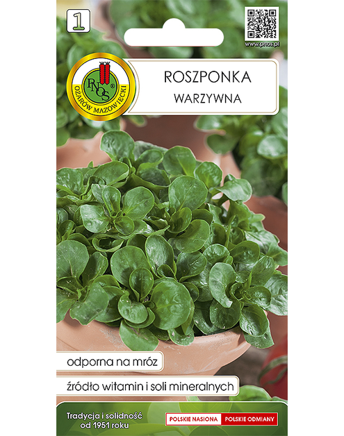 Zdjęcie: Roszponka warzywna Volhart 3, 1 g PNOS