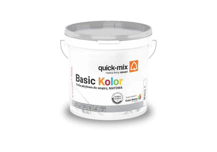 Zdjęcie: Farba Basic biała 10 L QUICK-MIX