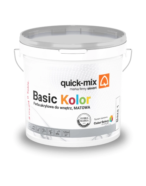 Zdjęcie: Farba Basic biała 10 L QUICK-MIX