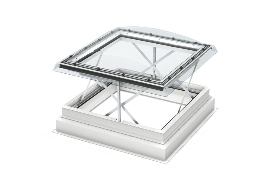 Zdjęcie: Okno do dachów płaskich CSP 1073Q oddymiające, 120x120 cm VELUX