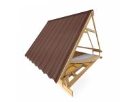 Zdjęcie: Kalenica bitumiczna Basic brązowa 1000 mm ROBELIT