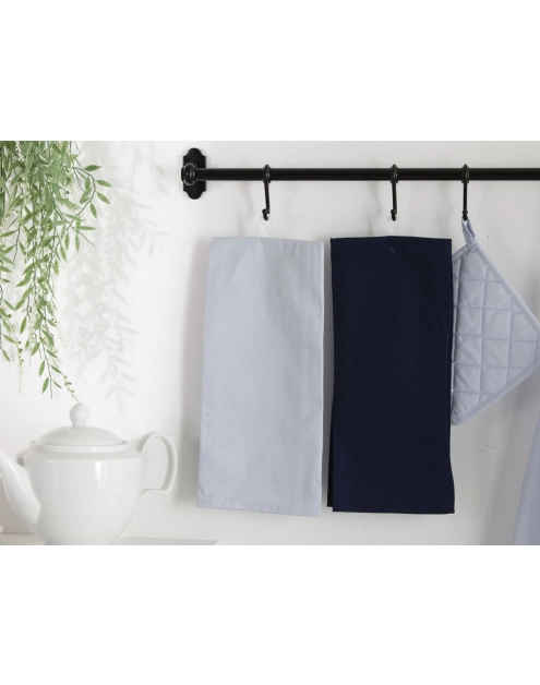 Zdjęcie: Ściereczka kuchenna Monokolor 45x70 cm bawełna popielata ALTOMDESIGN