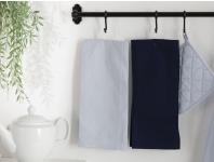 Zdjęcie: Ściereczka kuchenna Monokolor 45x70 cm bawełna popielata ALTOMDESIGN