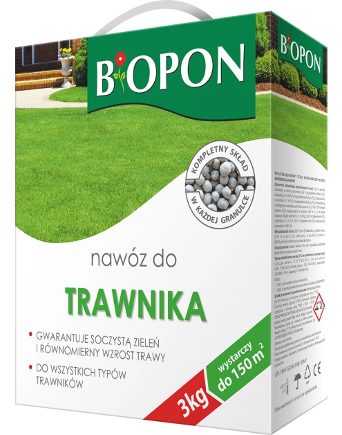 Zdjęcie: Nawóz do trawnika 3 kg BOPON