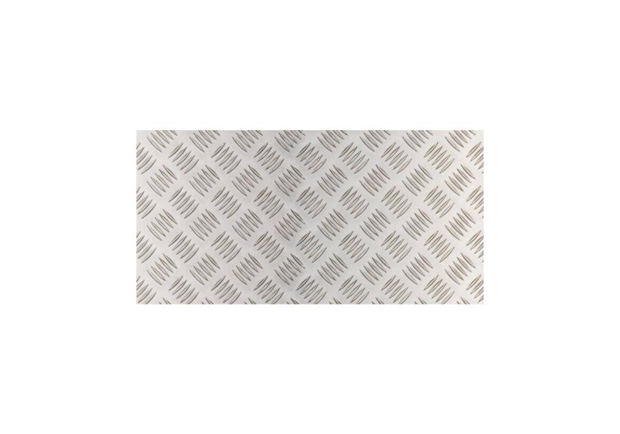 Zdjęcie: Blacha aluminiowa ryflowana 250 x 500 x 2 mm METRO