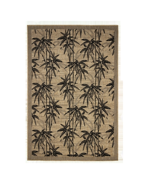 Zdjęcie: Dywan outdoor 120x170 cm Panama 420 Palmy beż, czarny INDAVO