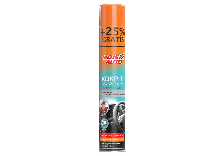 Zdjęcie: Kokpit błyszczący Sport 600 ml + 25 % gratis MOJE AUTO