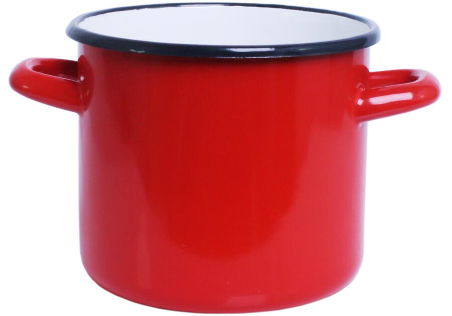 Zdjęcie: Garnek czerwony 14 cm- 1,8 L EMALIA
