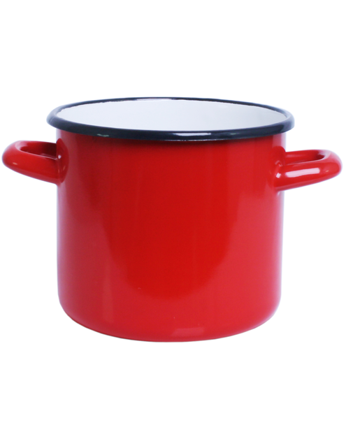 Zdjęcie: Garnek czerwony 14 cm- 1,8 L EMALIA