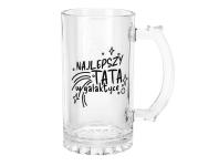 Zdjęcie: Kufel z dekoracją najlepszy tata 500 ml ALTOM DESIGN